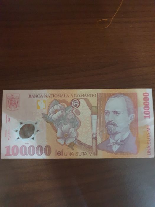 Bancnota 100.000 lei 1838-1907 serie 018D1714027