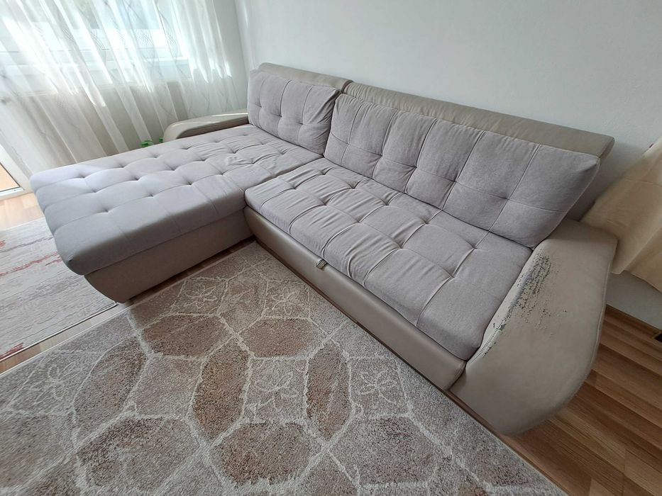 VAND Canapea coltar cu cotiere