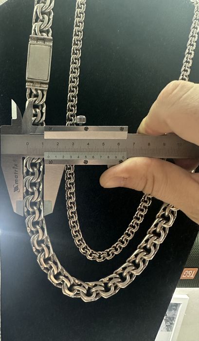 Цепь серебро бисмарк