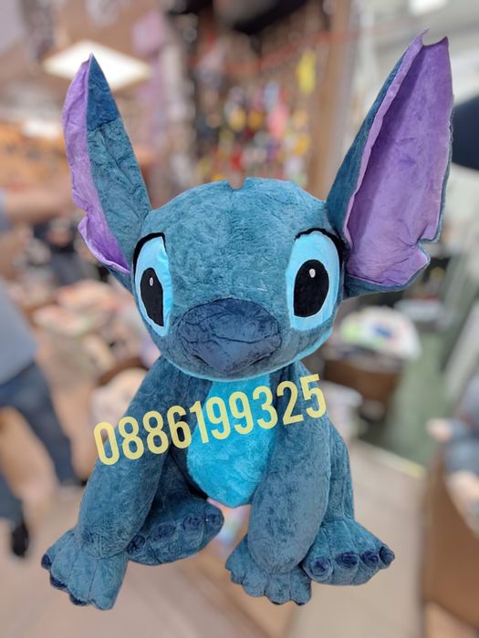 Гигантски плюшен Стич – розов и син, 120см и 140см Lilo and Stitch