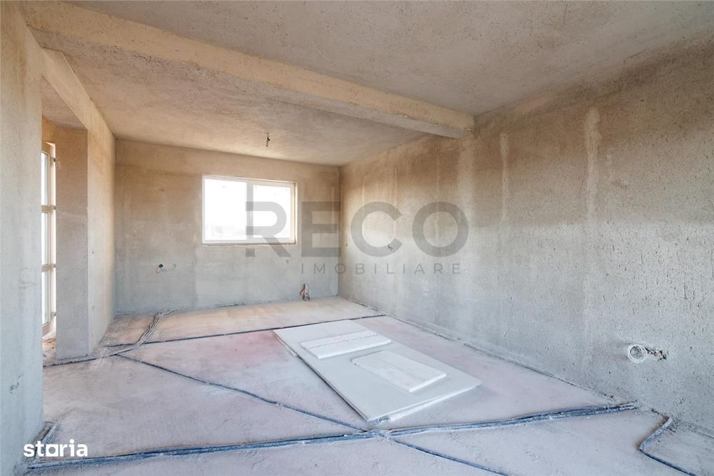 RECO Casa plan parter cu 3 camere, semifinisata, la 7 minute de Oradea