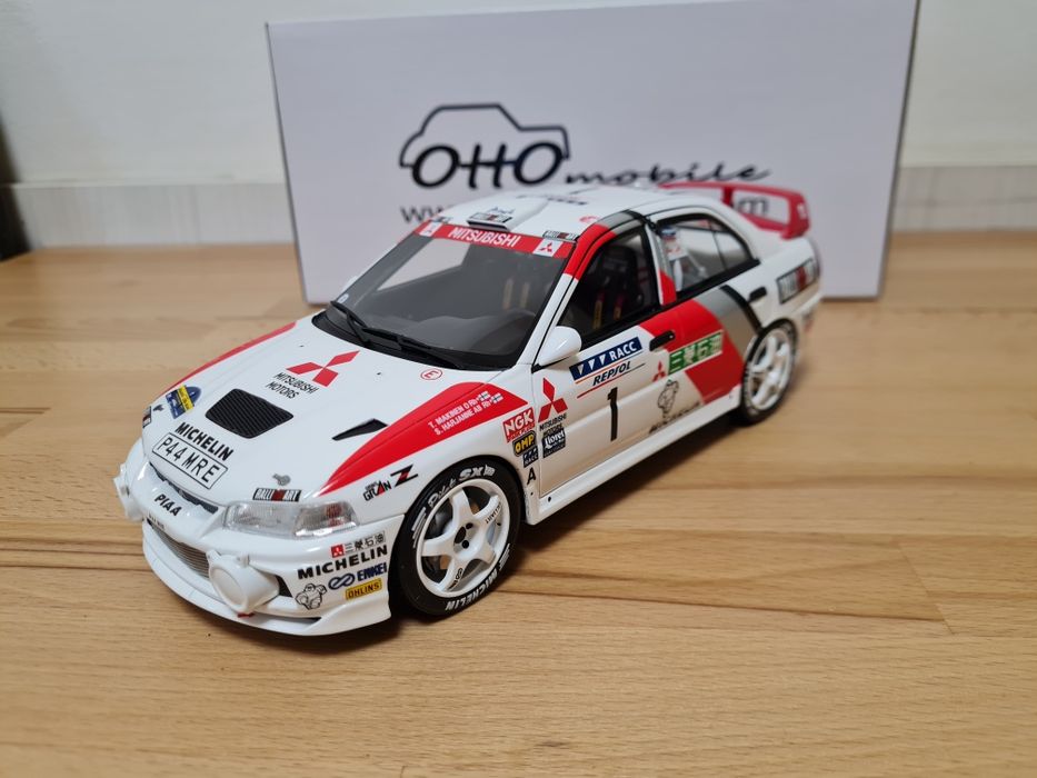 Vand machet Mitsubishi Lancer EVO 6 Rally scara 1/18 Otto-Models