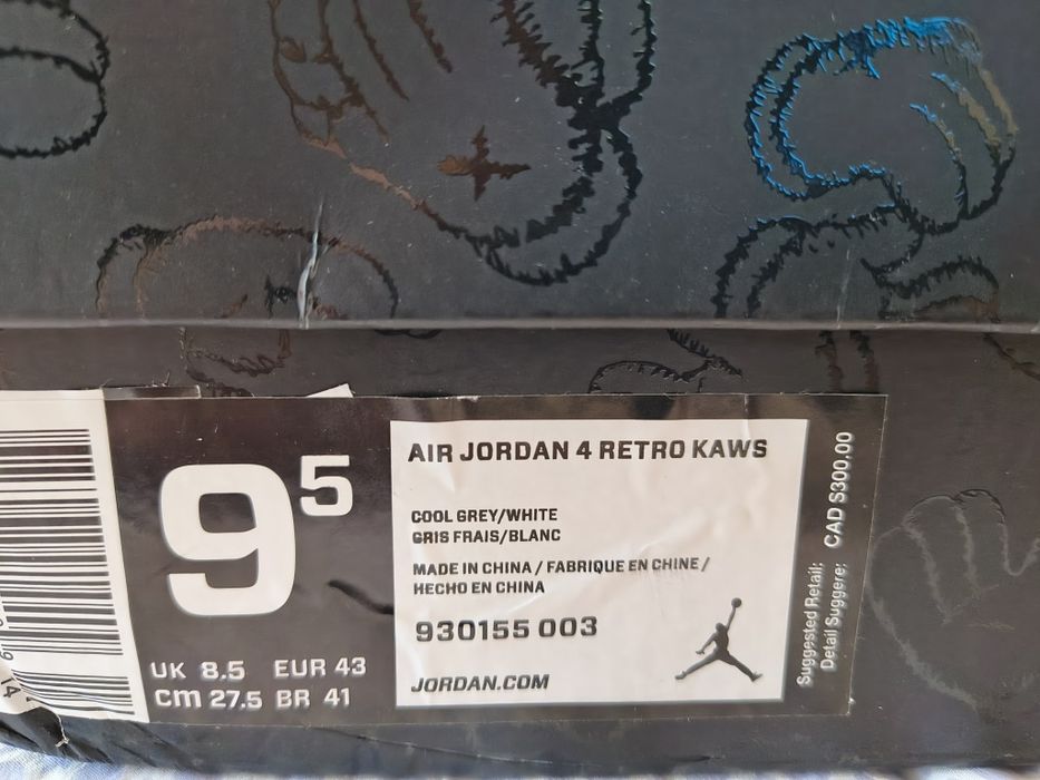 Nike air jordan 4 military black