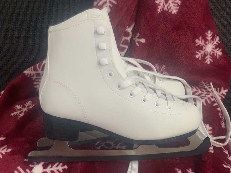 Детски бели кънки за лед Oxelo