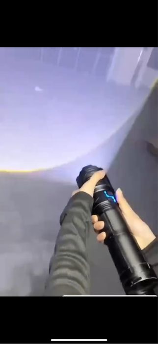 LED chiroq Chiroq Led Zoom P50, USB zaryadlash bilan, 300 m masofa