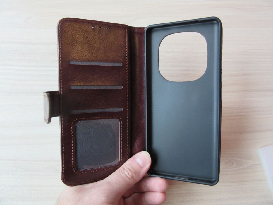 Xiaomi Redmi Note 14 / 14 Pro / 14 Pro+ / 14S / Кожен калъф тип тефтер