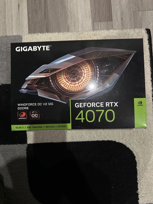 Rtx 4070 gigabyte OC edition (остатъчна гаранция)
