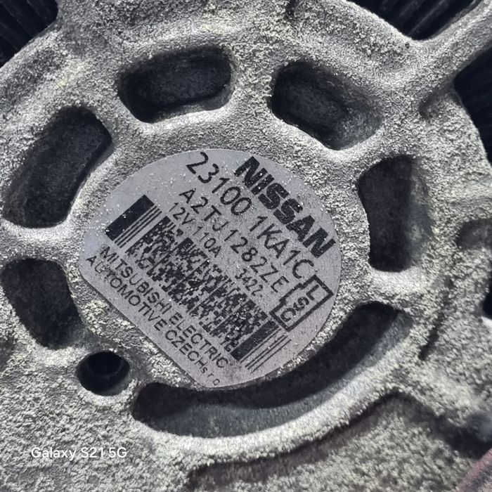 Alternator Nissan Qashqai Facelift 1.6 Benzina - 117CP 1598CC HR16DE Euro5 ...