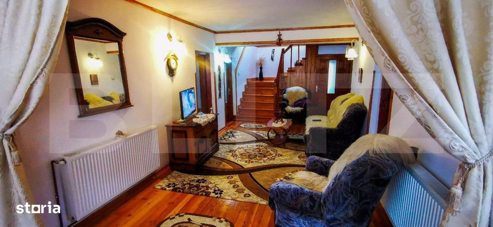 Resedinta cu destinatie de pensiune, 382mp utili si 1000mp teren, in S