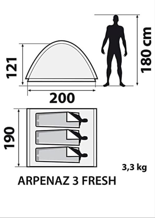 Cort Arpenaz 3 Quechua Fresh & Black – ca nou