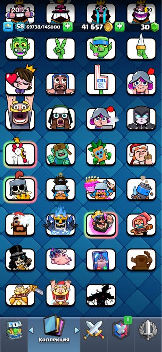 Аккаунт клеш рояль