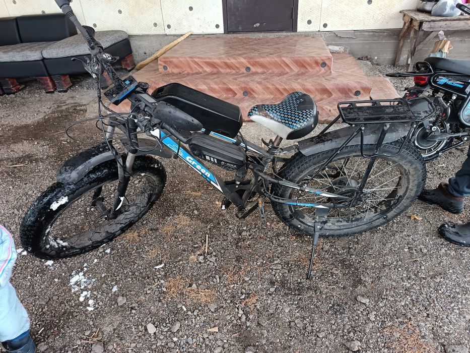 Электровелосипед электрофэтбайк