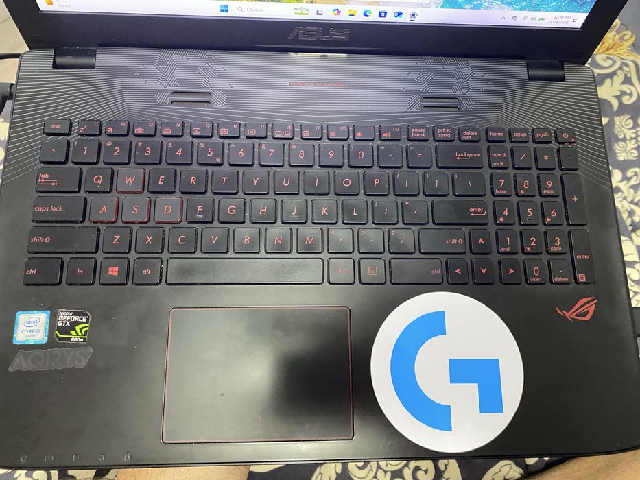 Laptop asus ROG GL552VW