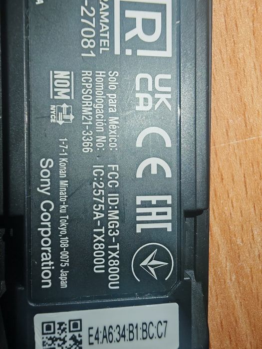 Telecomanda Smart Sony + telecomanda normală Sony