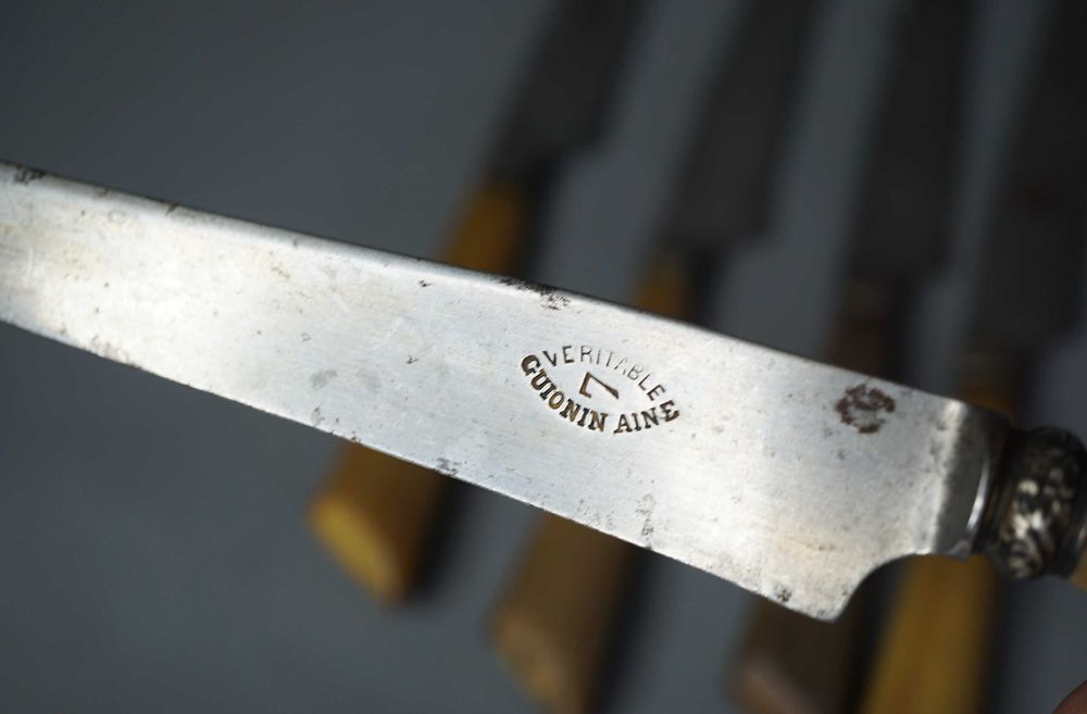 Veritable 5 Стари Френски ножа нож със сребро