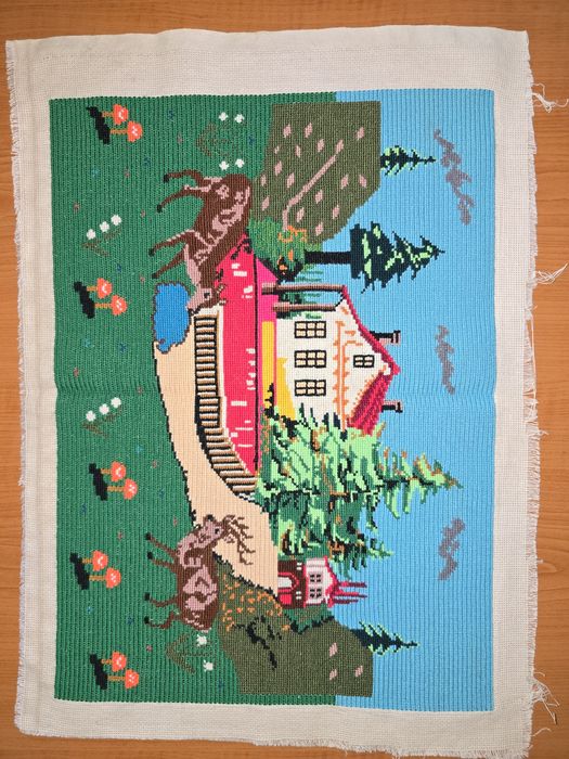 Goblen cu punct in cruce