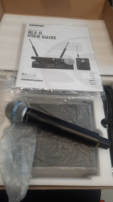 Микрофон shure чисто нов