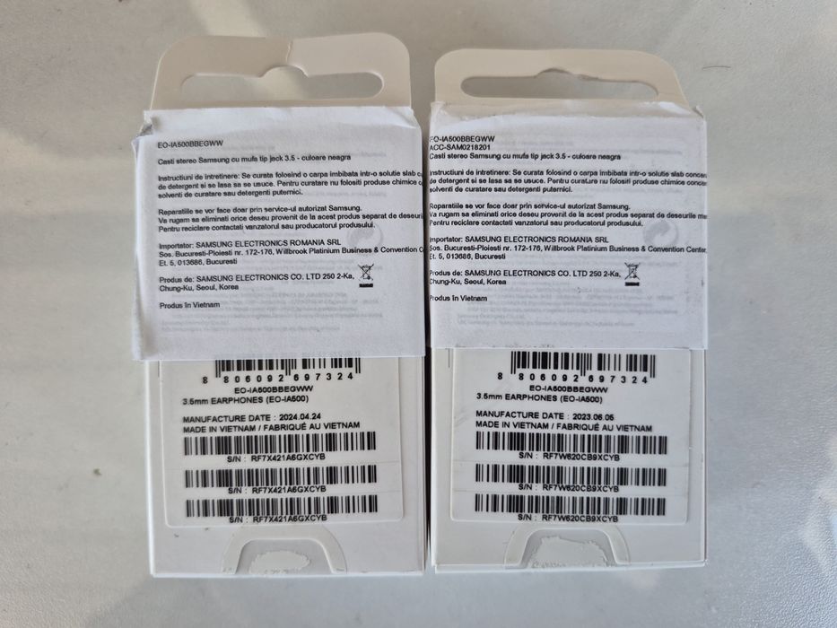 Casti cu fir Jack 3.5mm Samsung EO-IA500