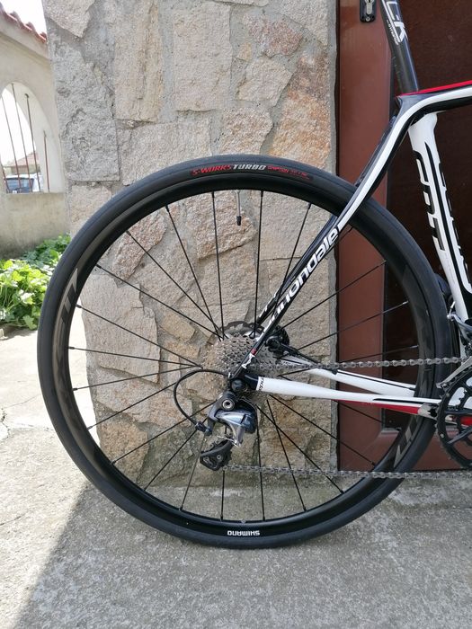 Шосеен Cannondale  Carbon  8,1 кг. Shimano Ultegra 2*11, хидравлика