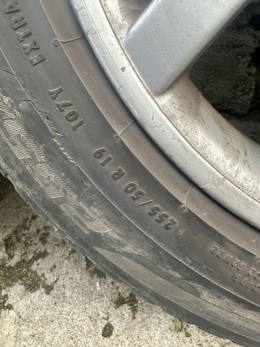 Джанти с гуми 19 спорт пакет само задните гуми са добри