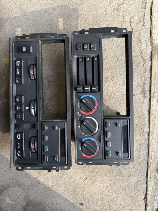 Консоль печки на БМВ Е34