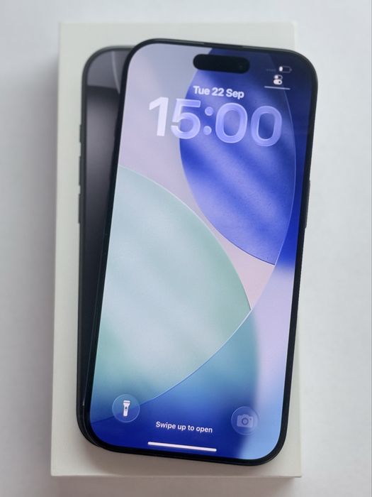 iPhone 16 Pro Black 91% battery