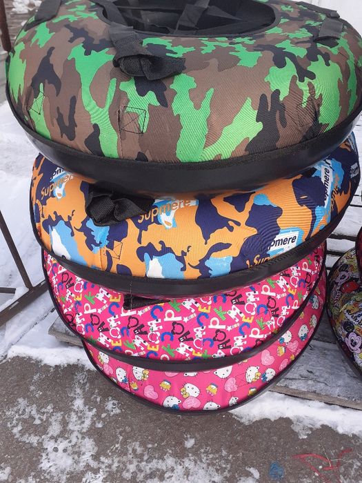 Тюбинги с пластиковым дном