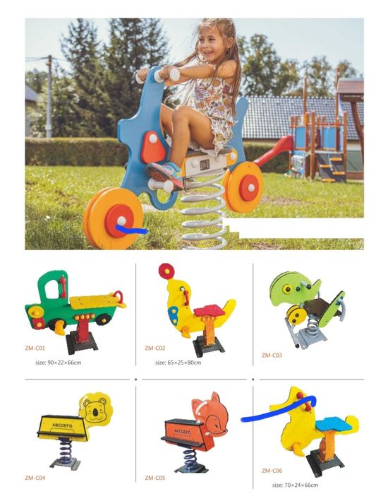 balansoar pe arc / balansoar cu arc / balansoar exterior / gradinita