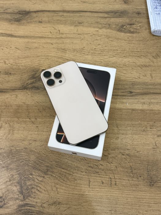 Iphone 16 pro max desert titanium