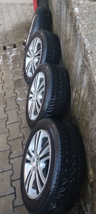 Roti jante R16 aliaj complete iarna 205/55/16+ anvelope vara 205/55/16