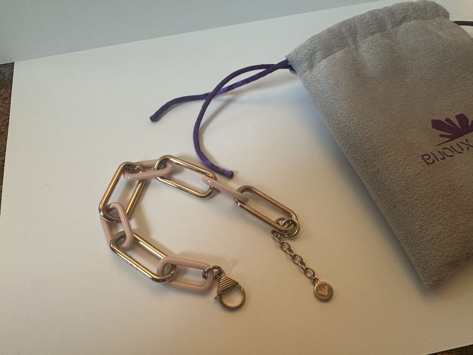 Bratara Rose - Gold Emporio Armani dama !