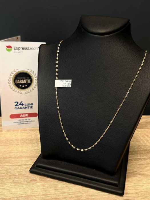 (AG51) Lant aur 14k 1.61g b1390 - Garantie 2 ani!