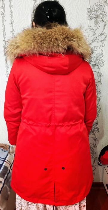 Парка енот таза киілген