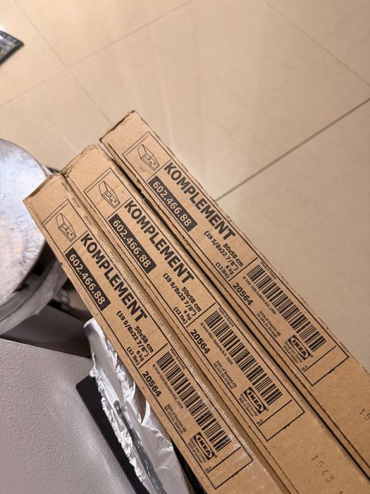 KOMPLEMENT
Чекмедже със стъклено чело IKEA