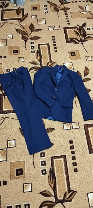 Школьный костюм синий