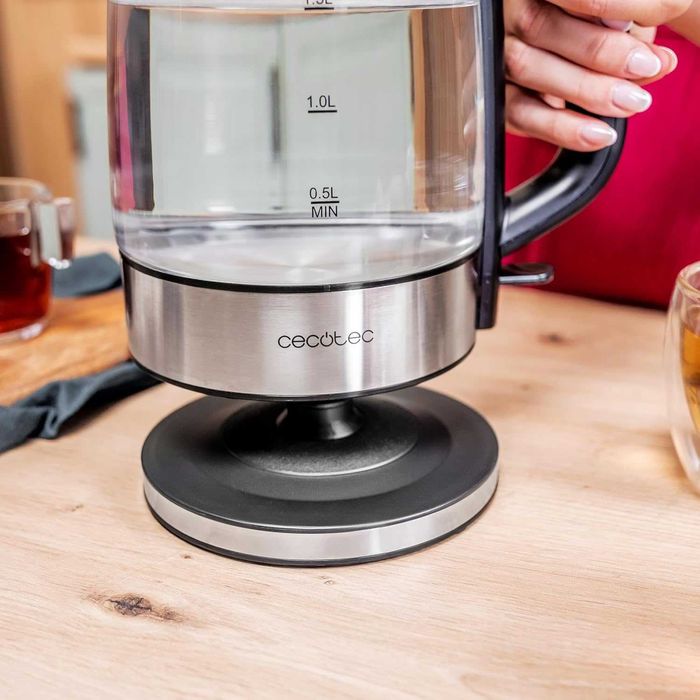 Електрическа Кана за Вода и Чай CECOTEC, ThermoSense 390, 2200W, 1,7 L