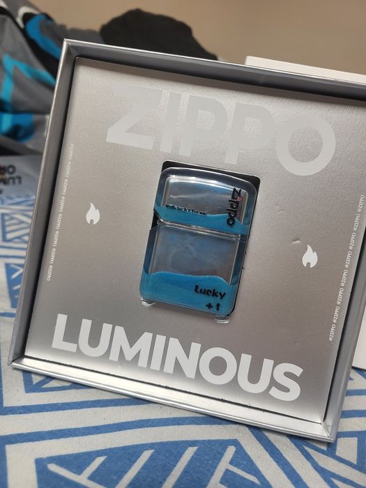 Зажигалка Zippo Luminous, Синяя