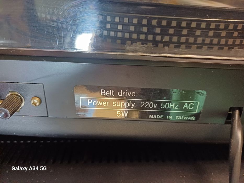 Pick-up manual copie design dupaTechnics sl 1200 1210 pt Dj