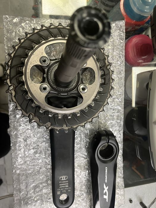 Курбели Shimano xt m-8000 38-28 t