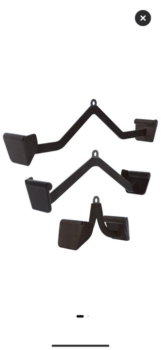 Set 3x - bară Tragere Biceps/Tricere Lat Pulldown/vaslit