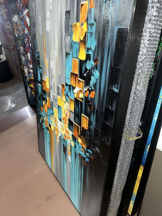 Абстрактная картина высокого качества, размер 120х90