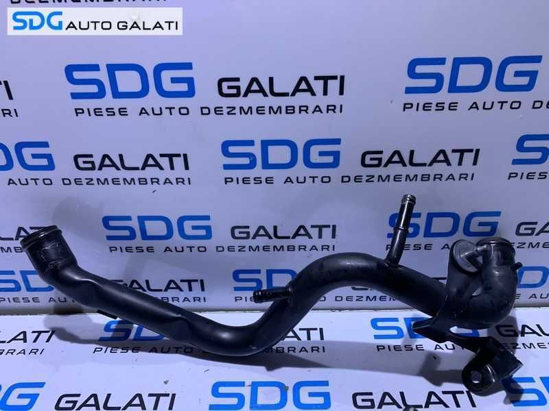 Conducta Teava Apa Racire Motor Skoda Superb 1 2.0 TDI BSS BWW 2002 - 2008 Cod 038121071S [D0589]