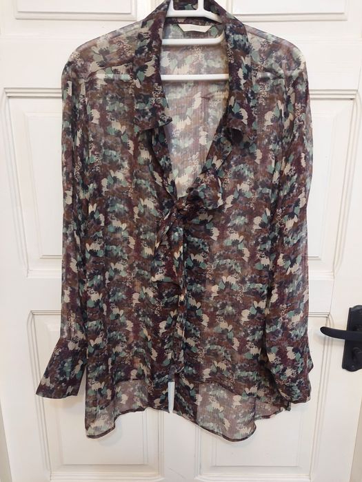 Блузка шифон С галстуком