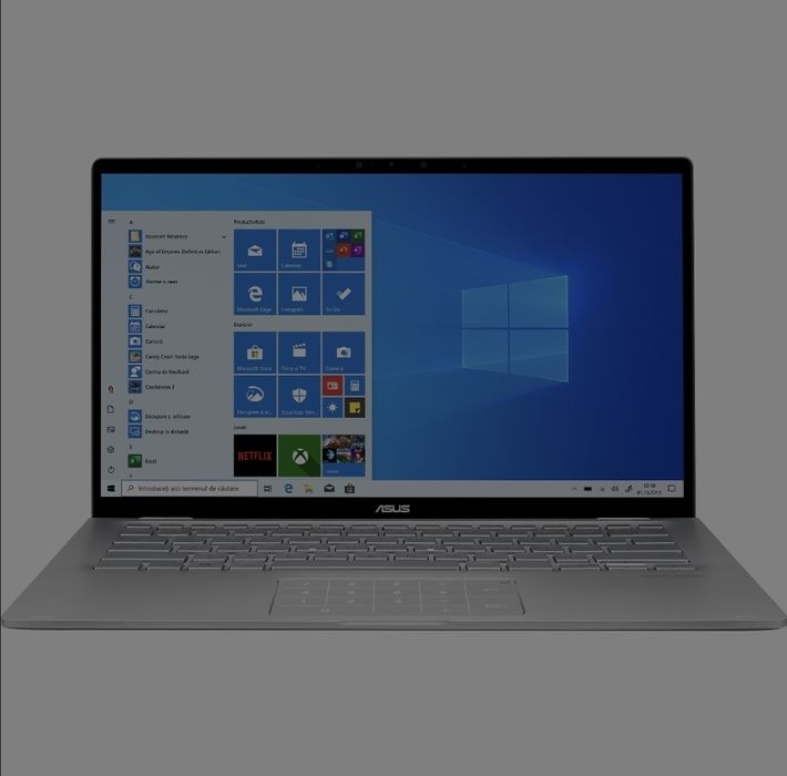 ASUS ZenBook Flip 14 | 2-in-1 Touch | Ecran cu Folie + Stylus ASUS | Unic Proprietar