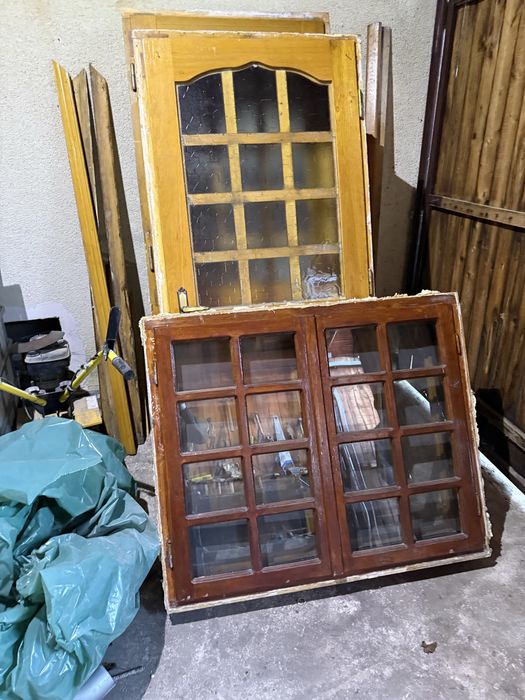 Vand usi stejar cu toc si ferestre