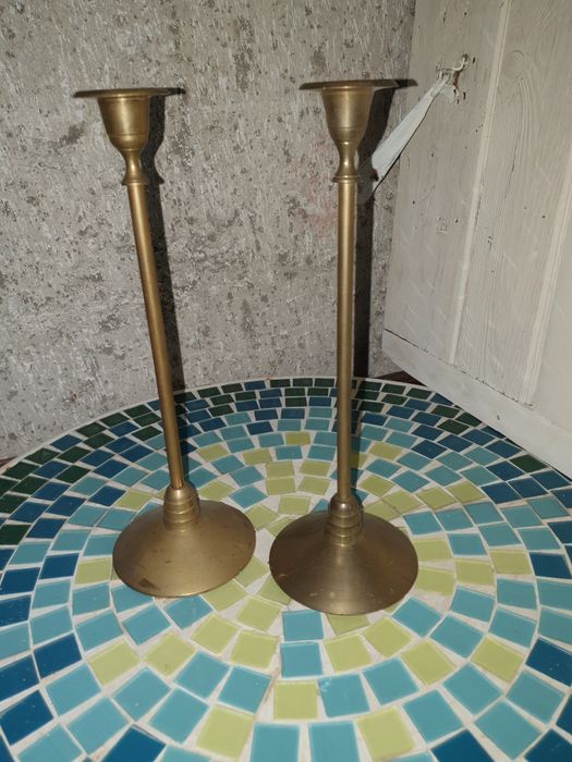 Стари месингови свещници