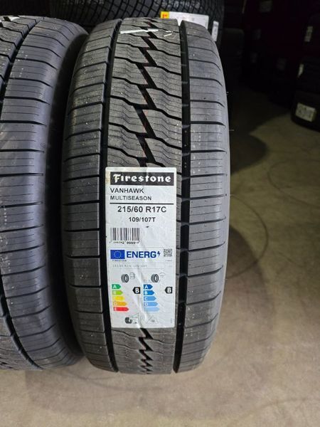 215/60/17 Firestone, нови всесезонни гуми - 2 бр.