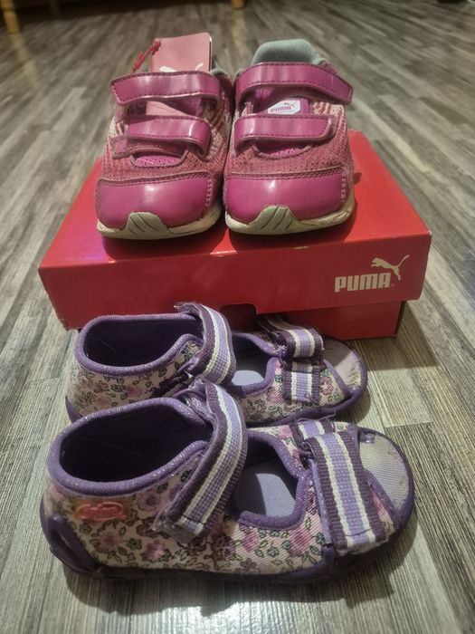 Маркови маратонки PUMA + подарък пантофи Befado