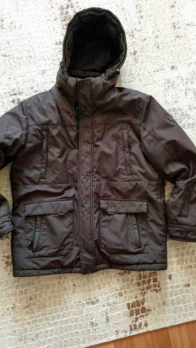 Зимняя муж куртка 58р без собачки на замке