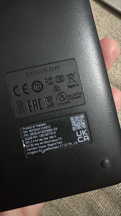 Внешний жесткий диск WD 2tb